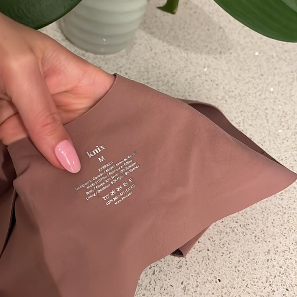 KNIX Sz Med LuxeLift Pullover Sports Bra in Rosé Pink 34A 34B 34C 34D 34DD - Picture 10 of 15